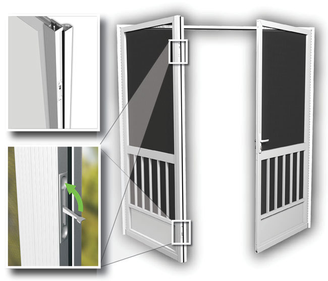 Creating a French Screen Door PCA Products