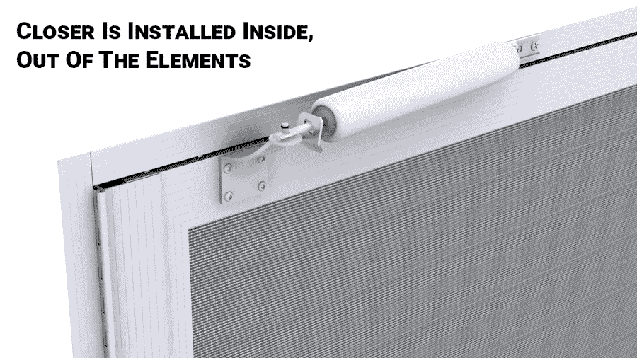 Door Lever Handles for InSwing Screen Doors Lever… PCA Products