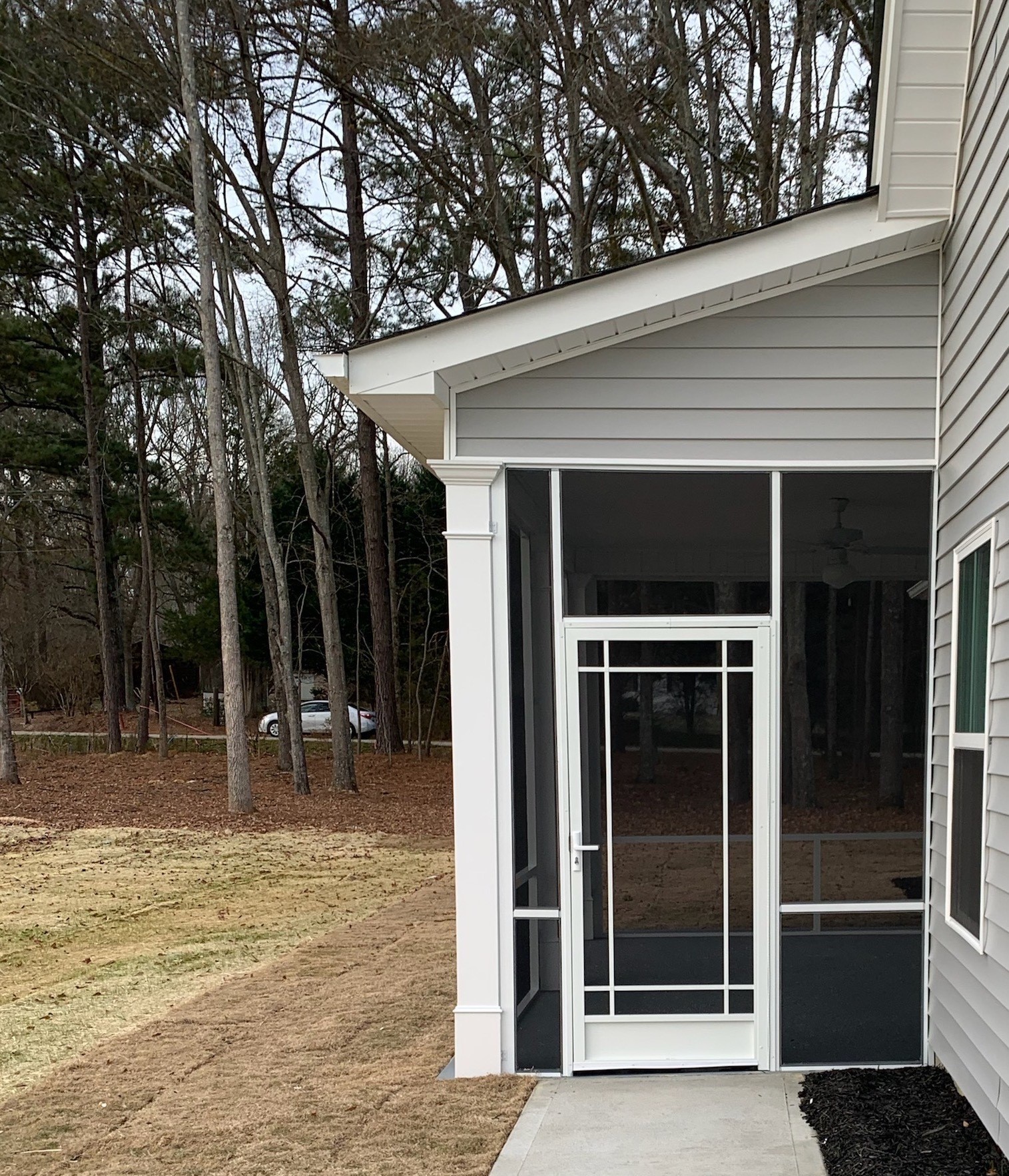 screen door kick panel