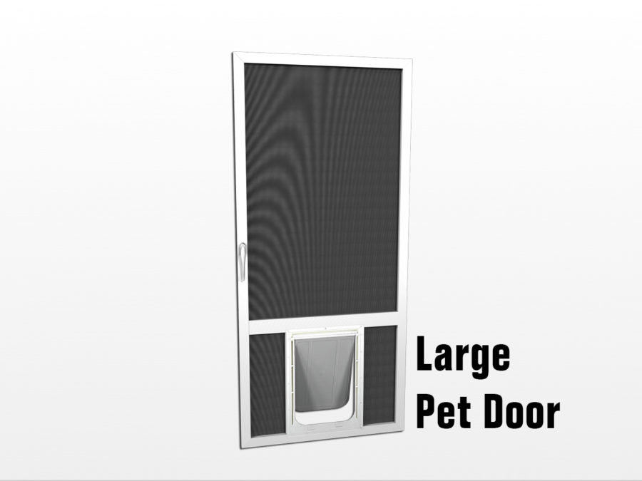 Pet Doors Screen Door with Pet Door Dog Screen Doorsâ€¦ | PCA Products