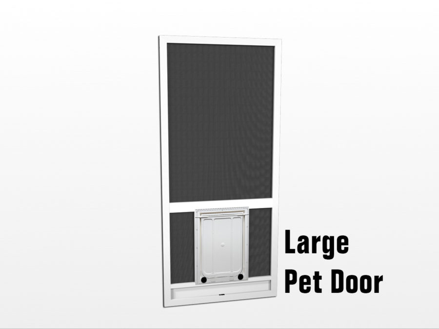 Pet Doors Screen Door with Pet Door Dog Screen Doors… PCA Products