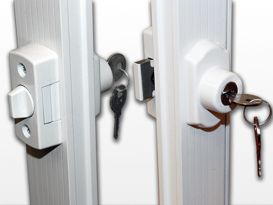 storm door deadbolt lock