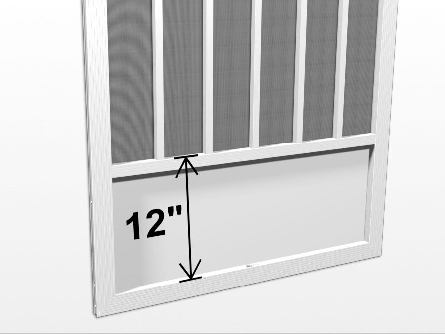 Kick Plates Aluminum Screen Doors Screened in Patio… PCA Products
