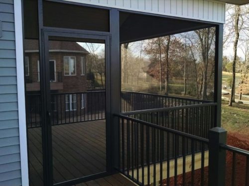 A110 Still Waters No Kick Plate Black Balcony