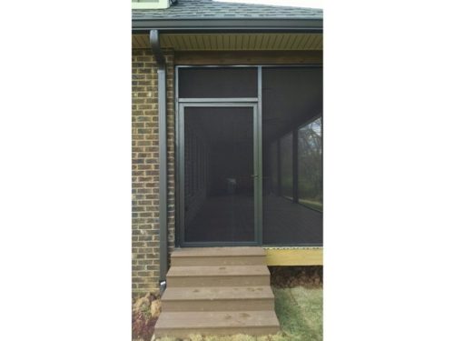 A110 Still Waters No Kick Plate Black Porch